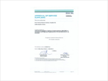 DNV Certificate